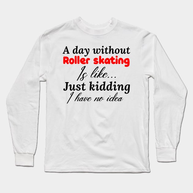 roller skating Long Sleeve T-Shirt by Design stars 5